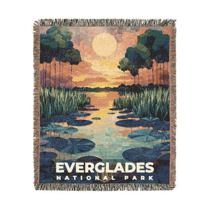 Everglades National Park Woven Blanket | S20