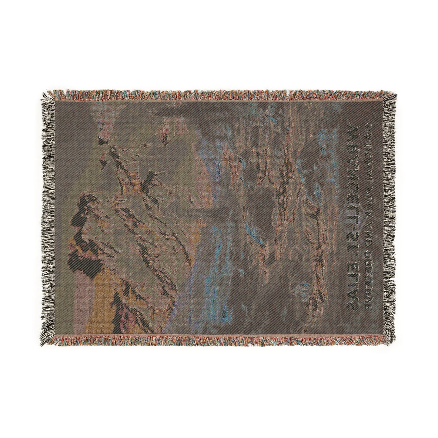 Wrangell-St. Elias National Park Woven Blanket | S16