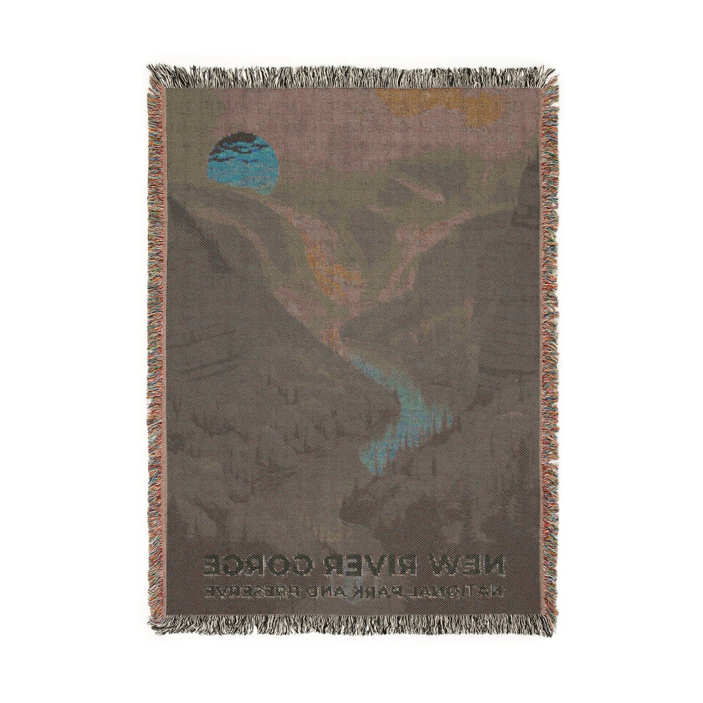 New River Gorge National Park Woven Blanket | S20