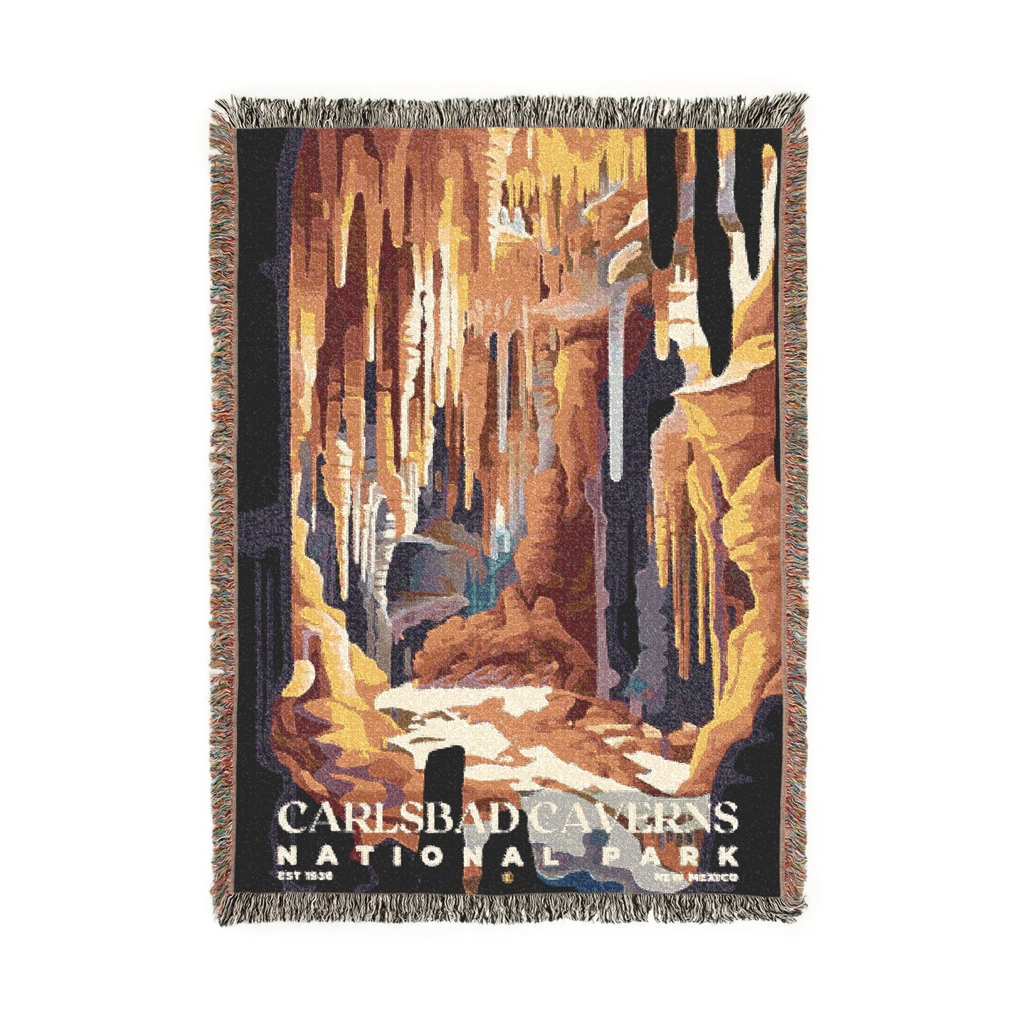 Carlsbad Caverns National Park Woven Blanket | S05