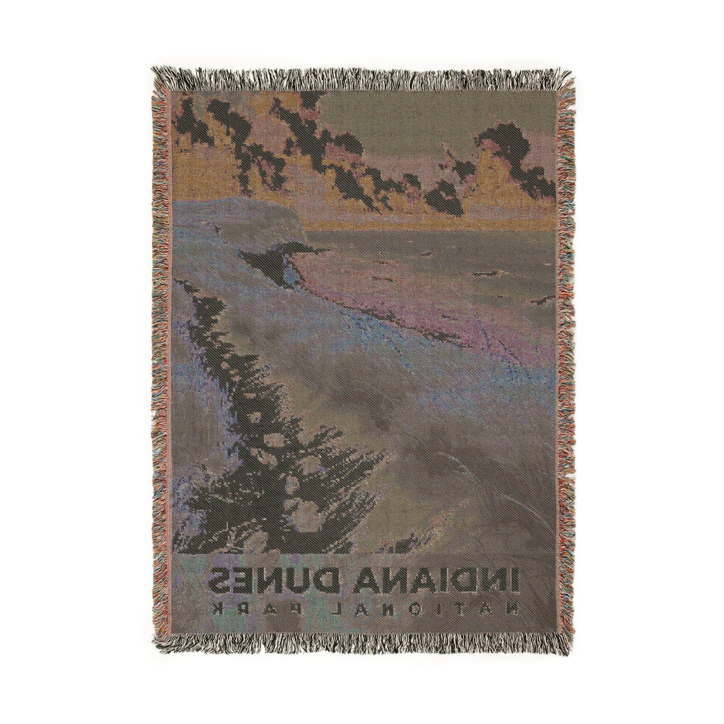 Indiana Dunes National Park Woven Blanket | S13