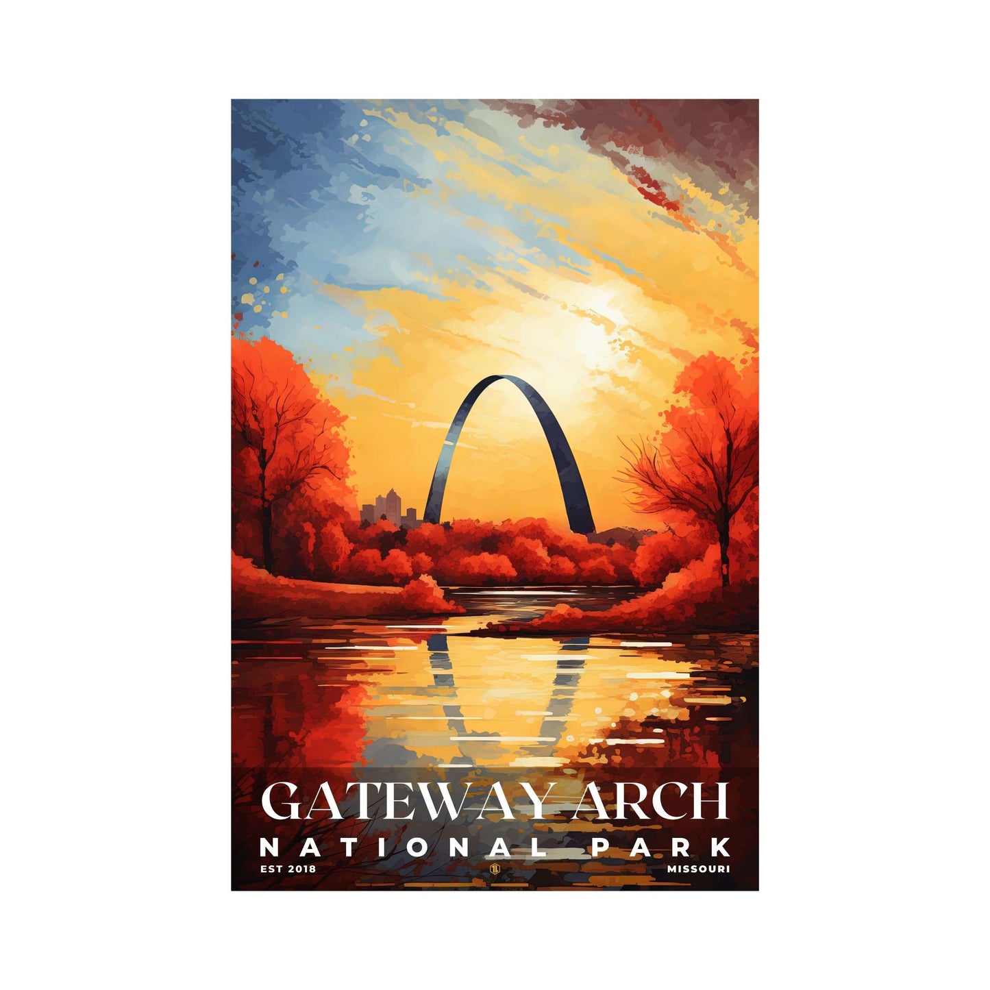 Gateway Arch National Park Poster | S06