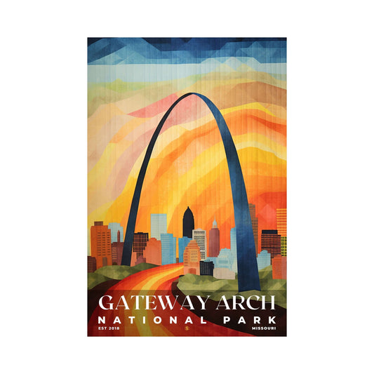 Gateway Arch National Park Poster | S09