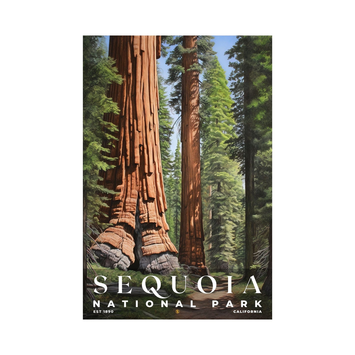 Sequoia National Park Poster | S02