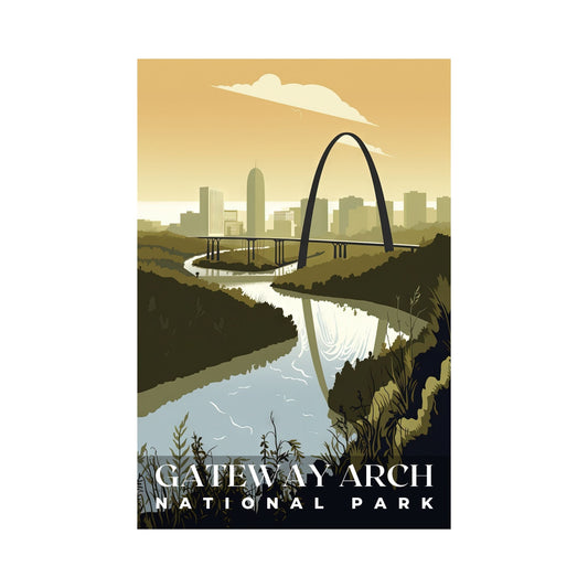 Gateway Arch National Park Poster | S01