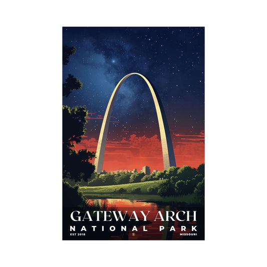 Gateway Arch National Park Poster | S07