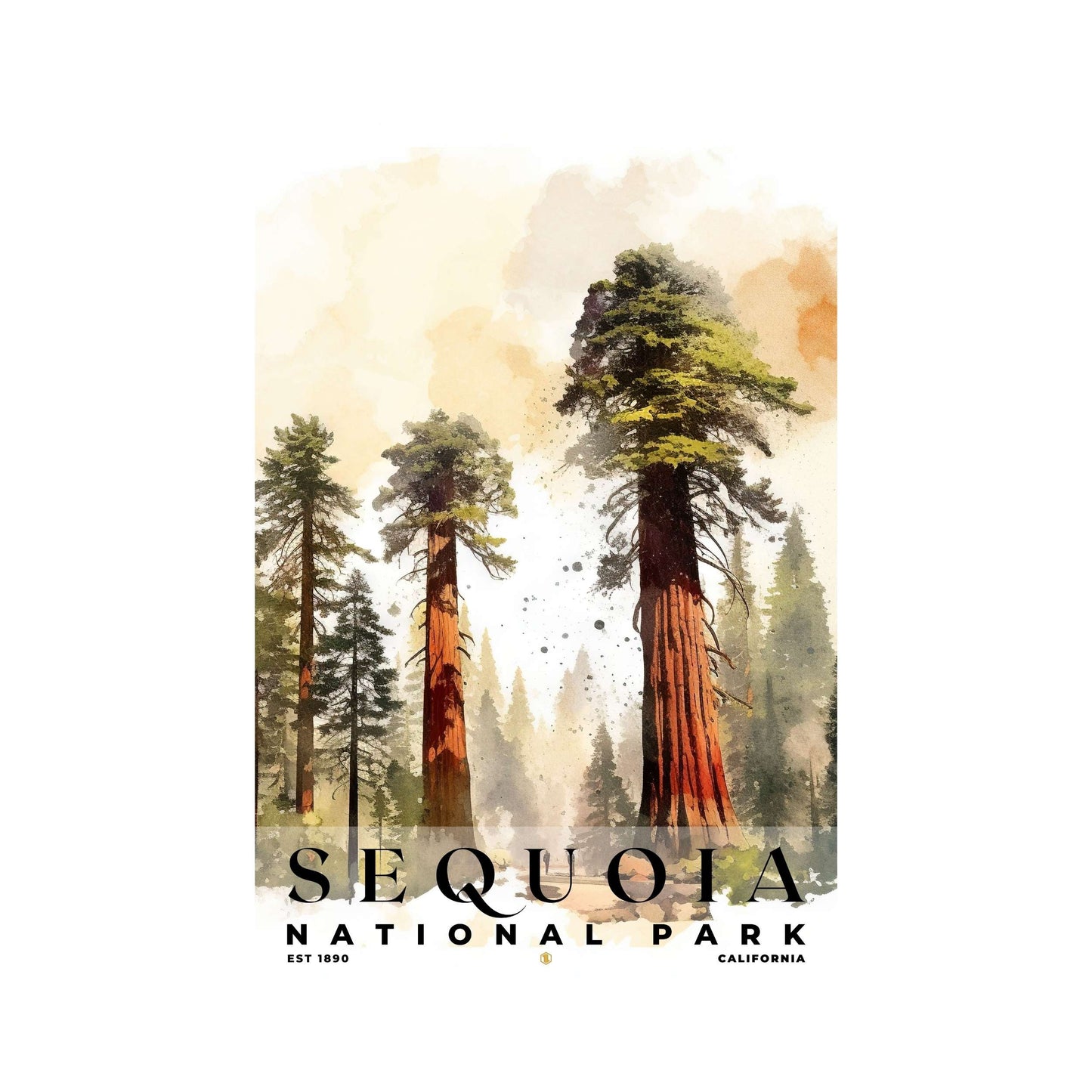 Sequoia National Park Poster | S04