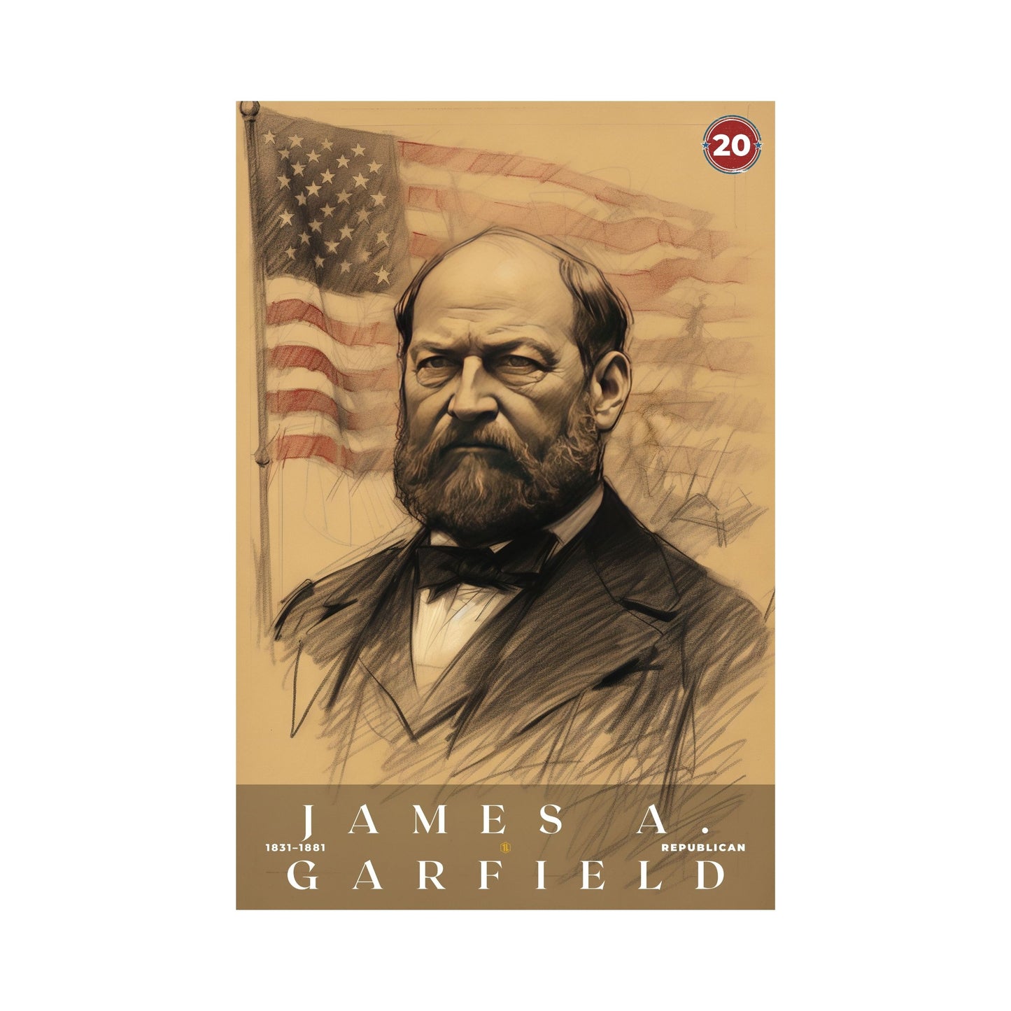 James A Garfield Poster | S03