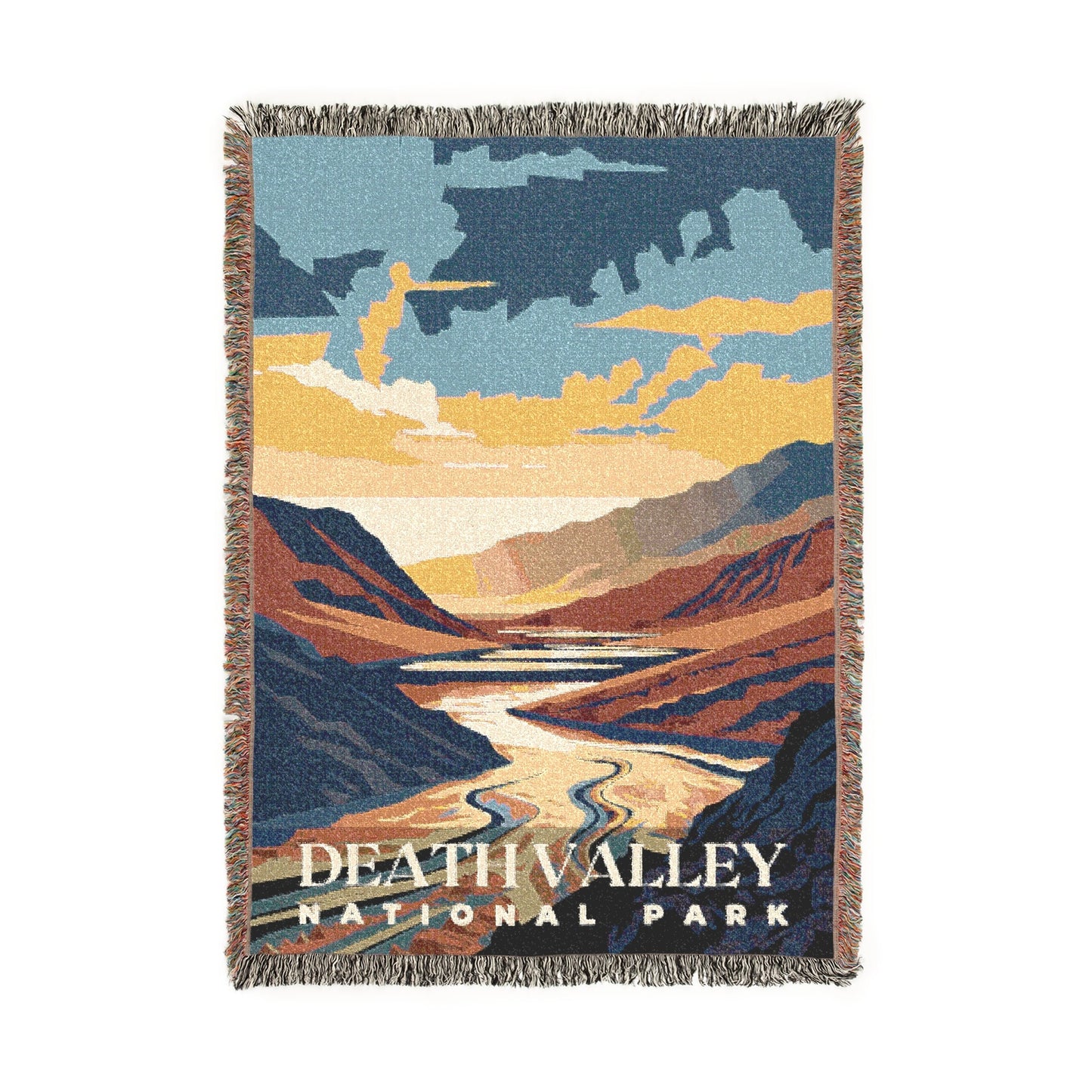 Death Valley National Park Woven Blanket | S01