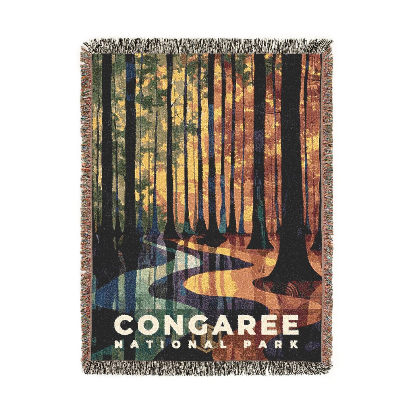 Congaree National Park Woven Blanket | S20
