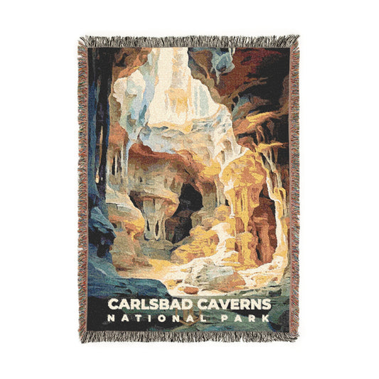 Carlsbad Caverns National Park Woven Blanket | S06