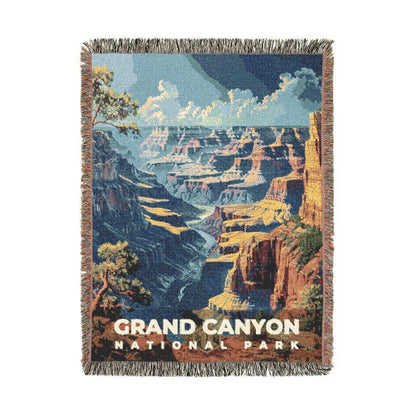 Grand Canyon National Park Woven Blanket | S16