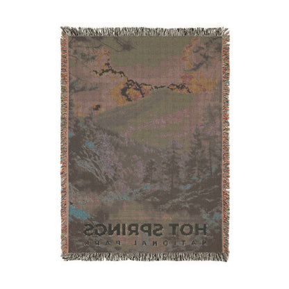 Hot Springs National Park Woven Blanket | S16