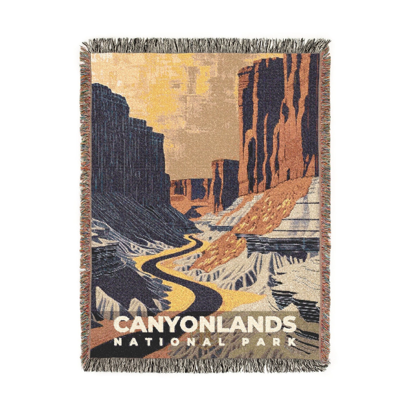 Canyonlands National Park Woven Blanket | S19