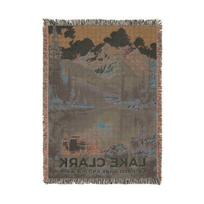 Lake Clark National Park Woven Blanket | S18