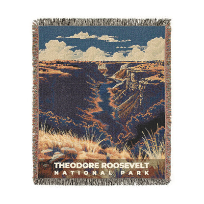 Theodore Roosevelt National Park Woven Blanket | S19