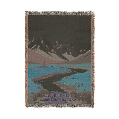 Gates of the Arctic National Park Woven Blanket | S03