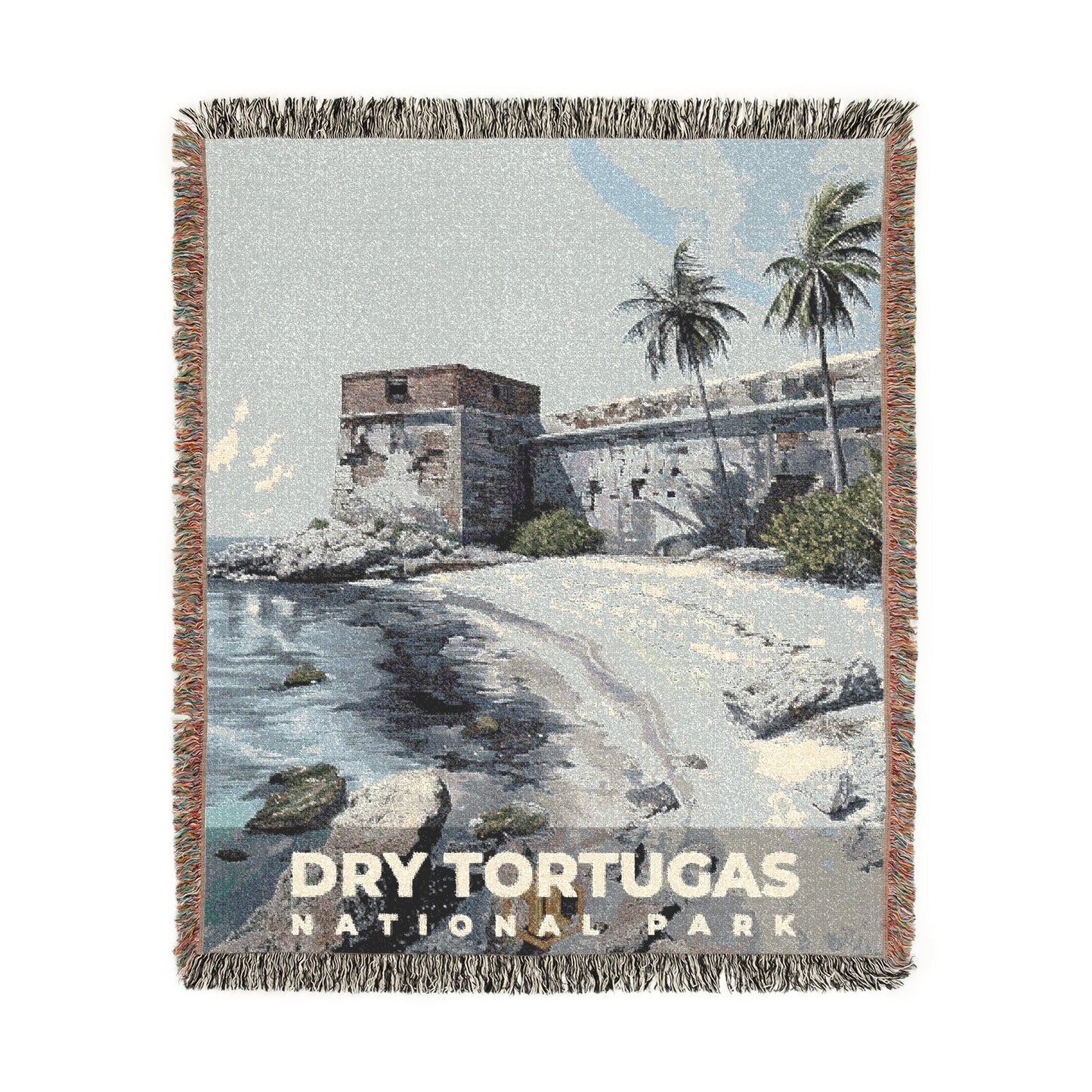 Dry Tortugas National Park Woven Blanket | S17