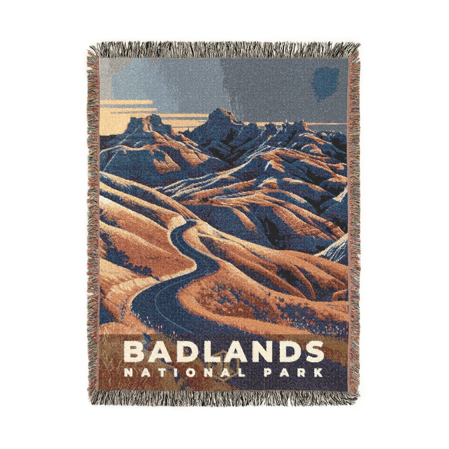 Badlands National Park Woven Blanket | S19
