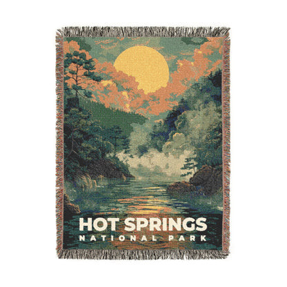 Hot Springs National Park Woven Blanket | S11