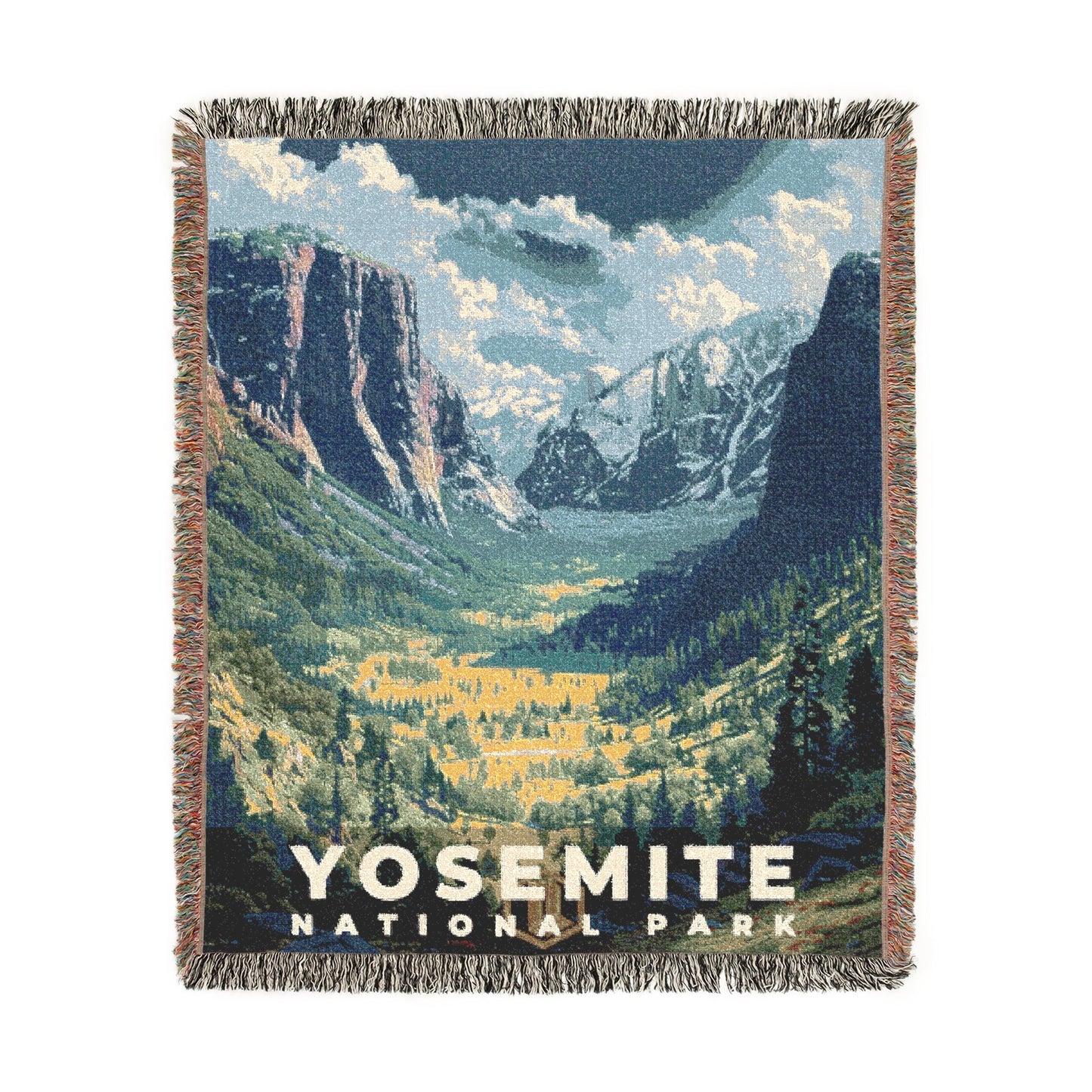 Yosemite National Park Woven Blanket | S13