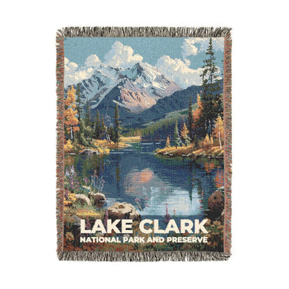Lake Clark National Park Woven Blanket | S18