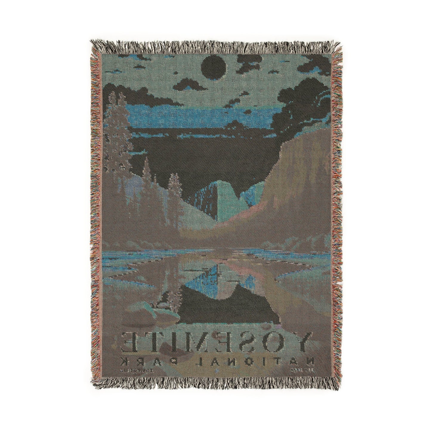 Yosemite National Park Woven Blanket | S05