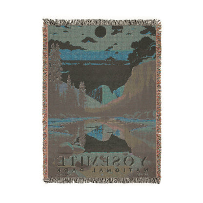 Yosemite National Park Woven Blanket | S05