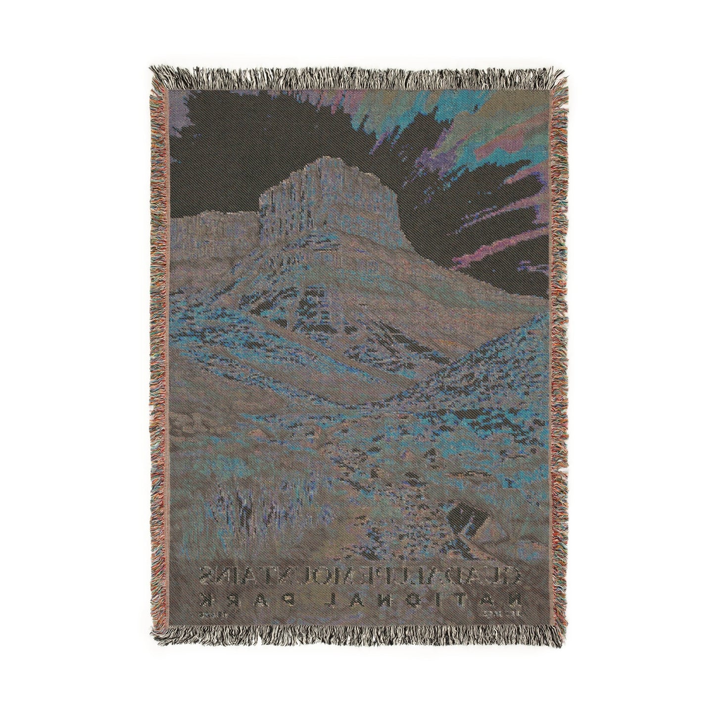 Guadalupe Mountains National Park Woven Blanket | S02