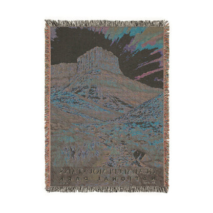 Guadalupe Mountains National Park Woven Blanket | S02