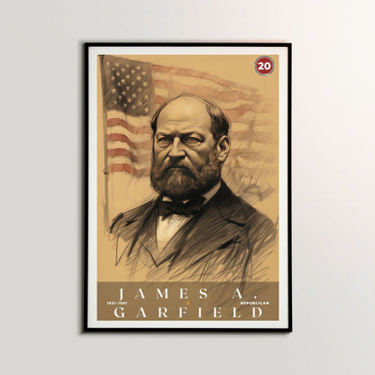 James A Garfield Poster | S03