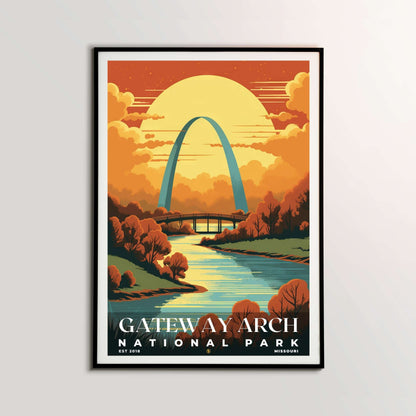 Gateway Arch National Park Poster | S05