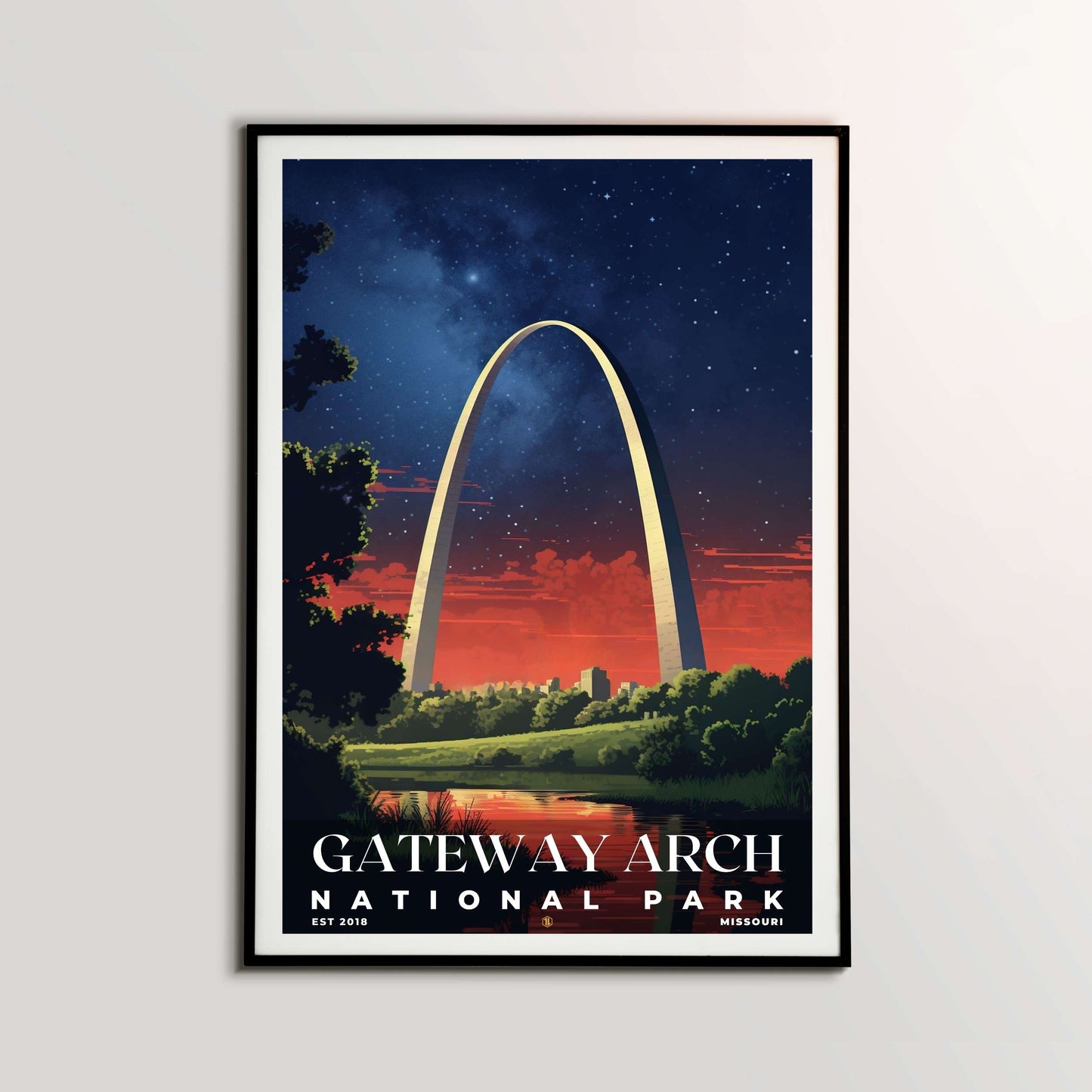 Gateway Arch National Park Poster | S07