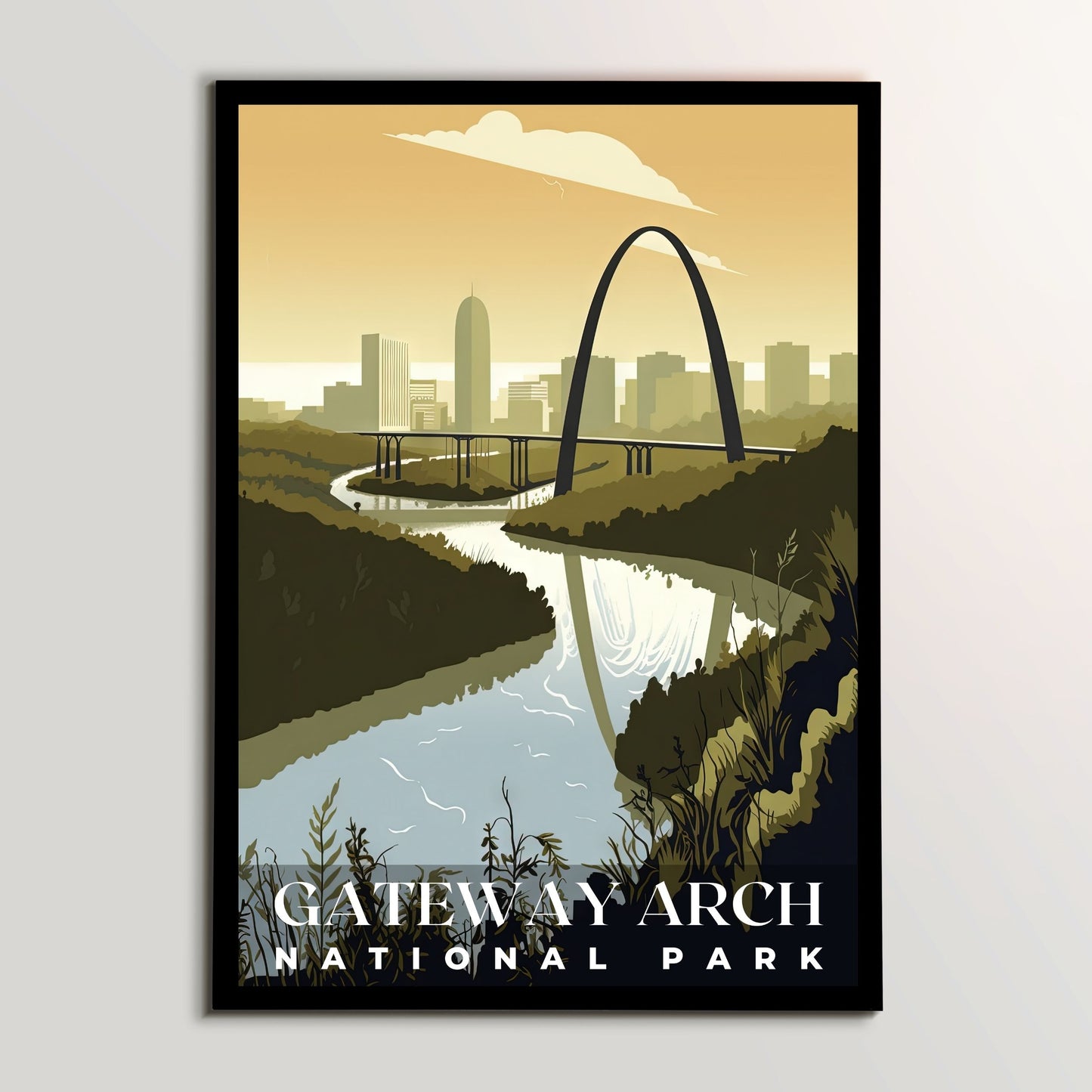Gateway Arch National Park Poster | S01
