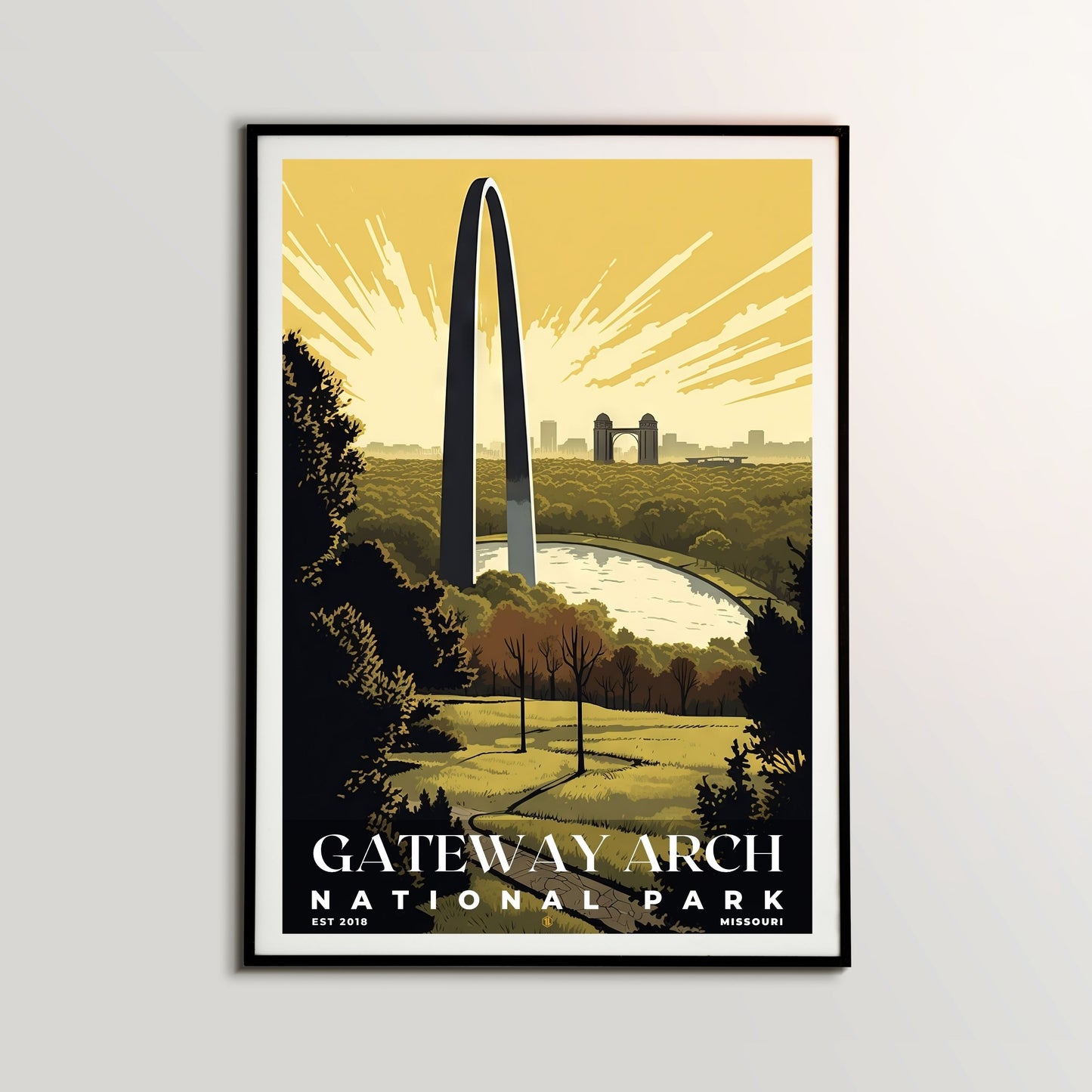 Gateway Arch National Park Poster | S02