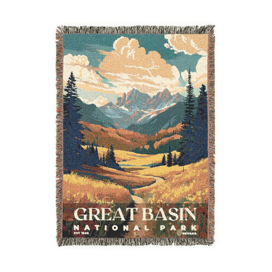 Great Basin National Park Woven Blanket | S05