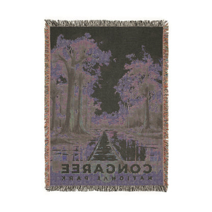 Congaree National Park Woven Blanket | S08