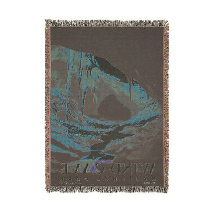 Wind Cave National Park Woven Blanket | S03