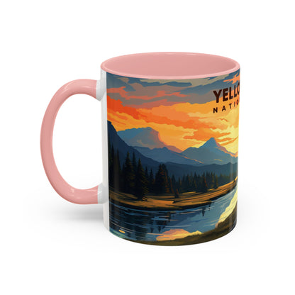 Yellowstone National Park Mug | Accent Coffee Mug (11, 15oz)