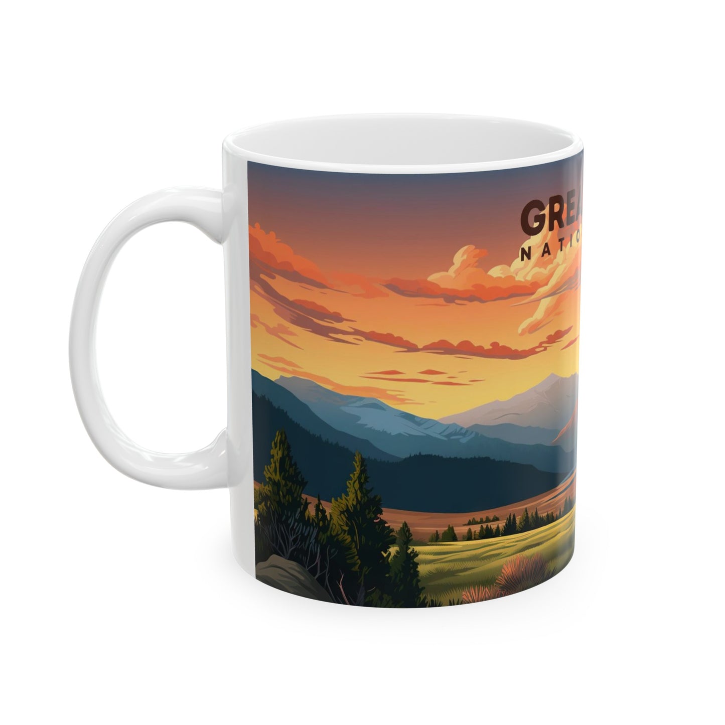 Great Basin National Park Mug | White Ceramic Mug (11oz, 15oz)