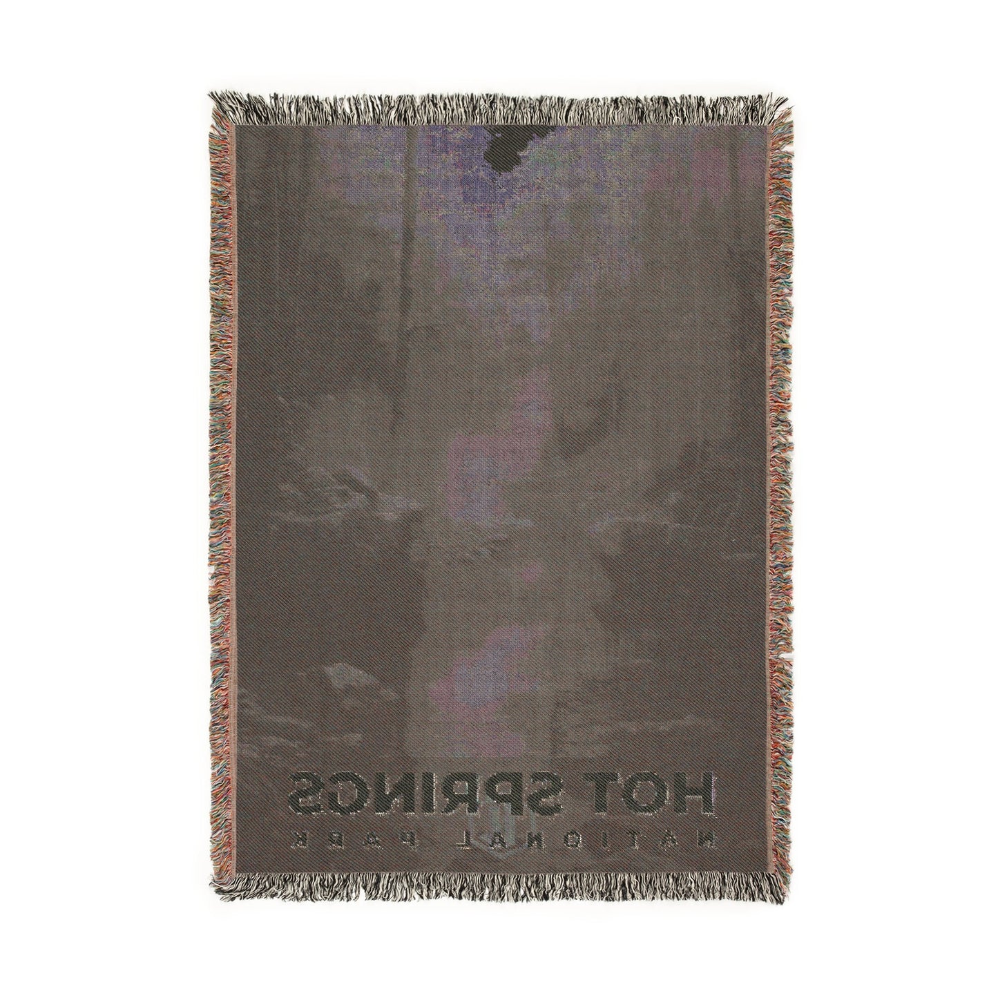 Hot Springs National Park Woven Blanket | S12