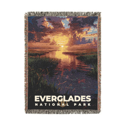 Everglades National Park Woven Blanket | S13