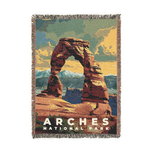 Arches National Park Woven Blanket | S11