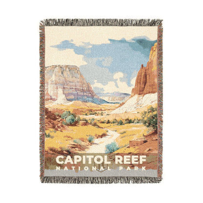 Capitol Reef National Park Woven Blanket | S08