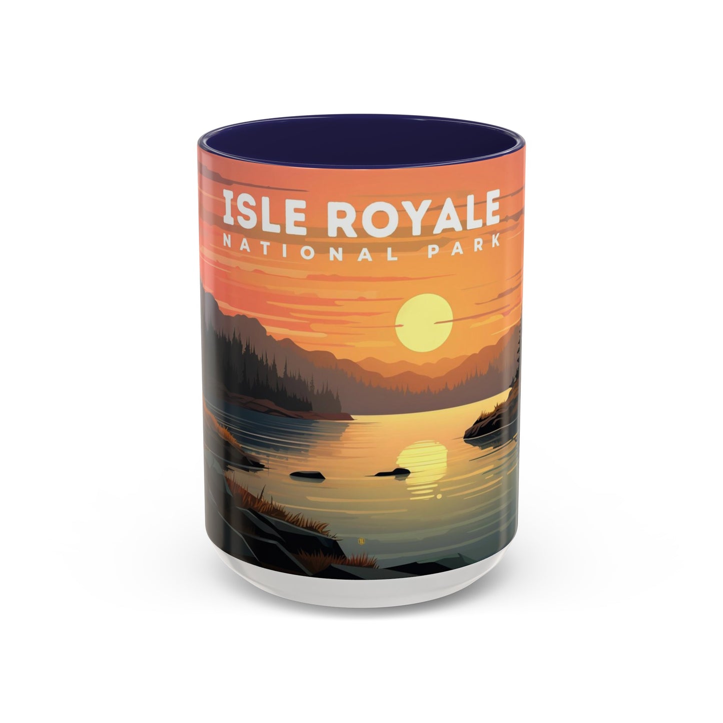 Isle Royale National Park Mug | Accent Coffee Mug (11, 15oz)