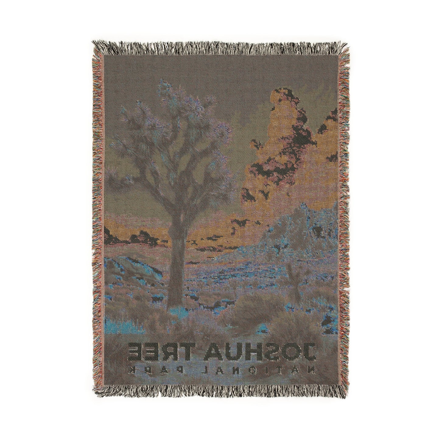 Joshua Tree National Park Woven Blanket | S18