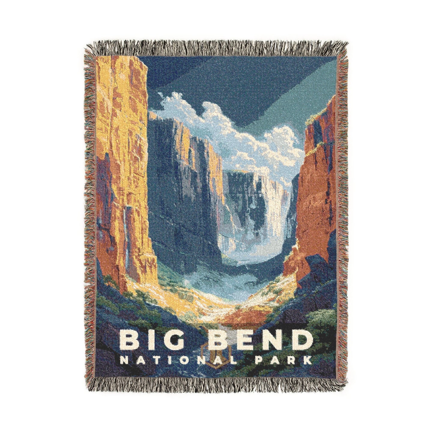 Big Bend National Park Woven Blanket | S13