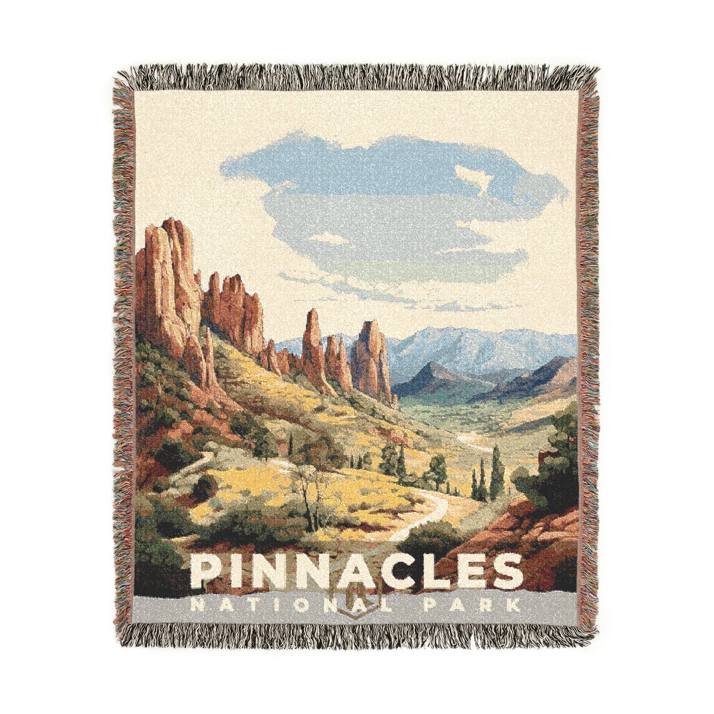 Pinnacles National Park Woven Blanket | S08