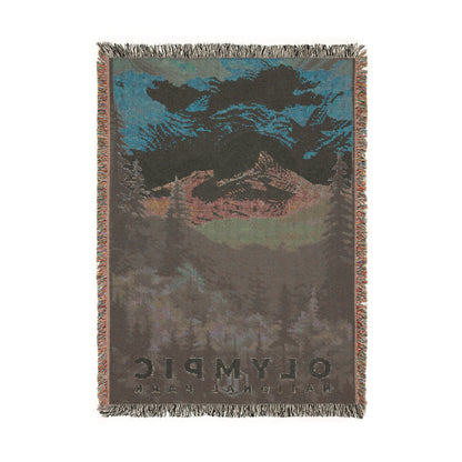 Olympic National Park Woven Blanket | S09