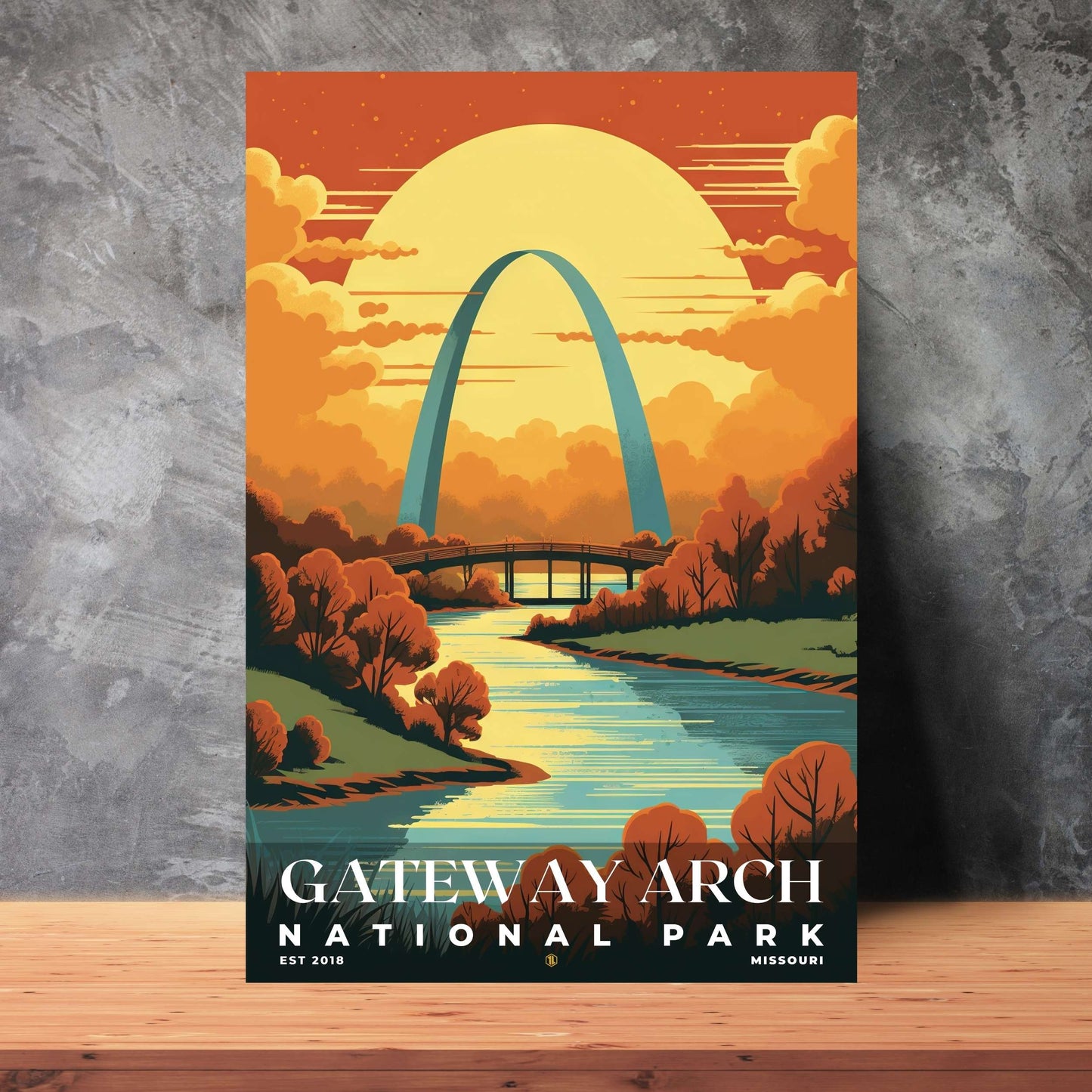 Gateway Arch National Park Poster | S05